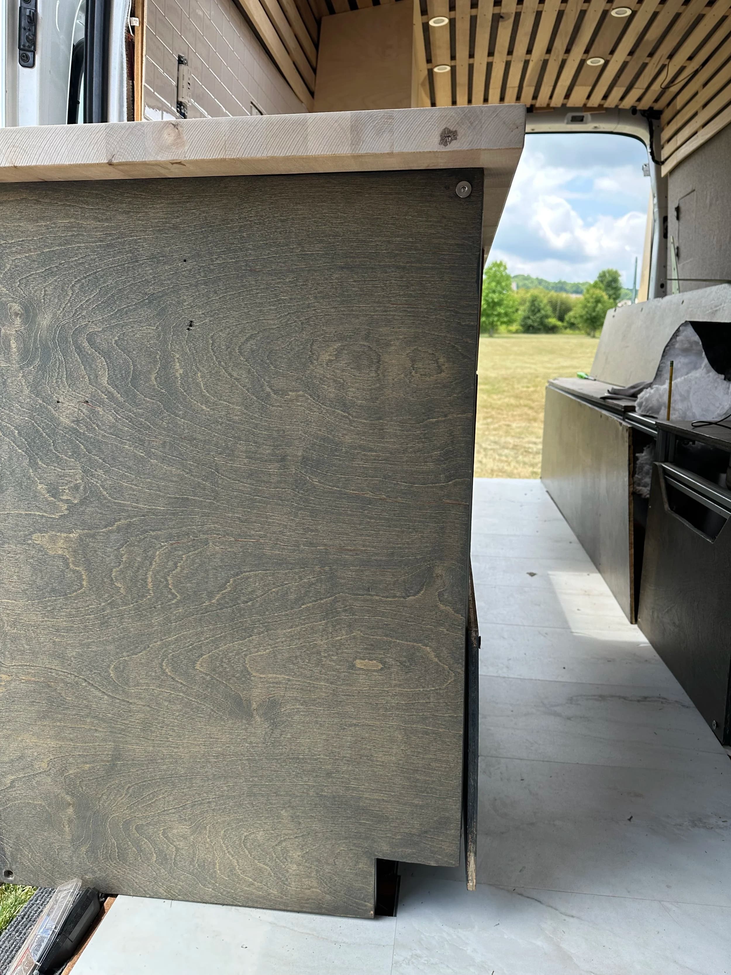 Butcher Block Overhang Extension photo 5