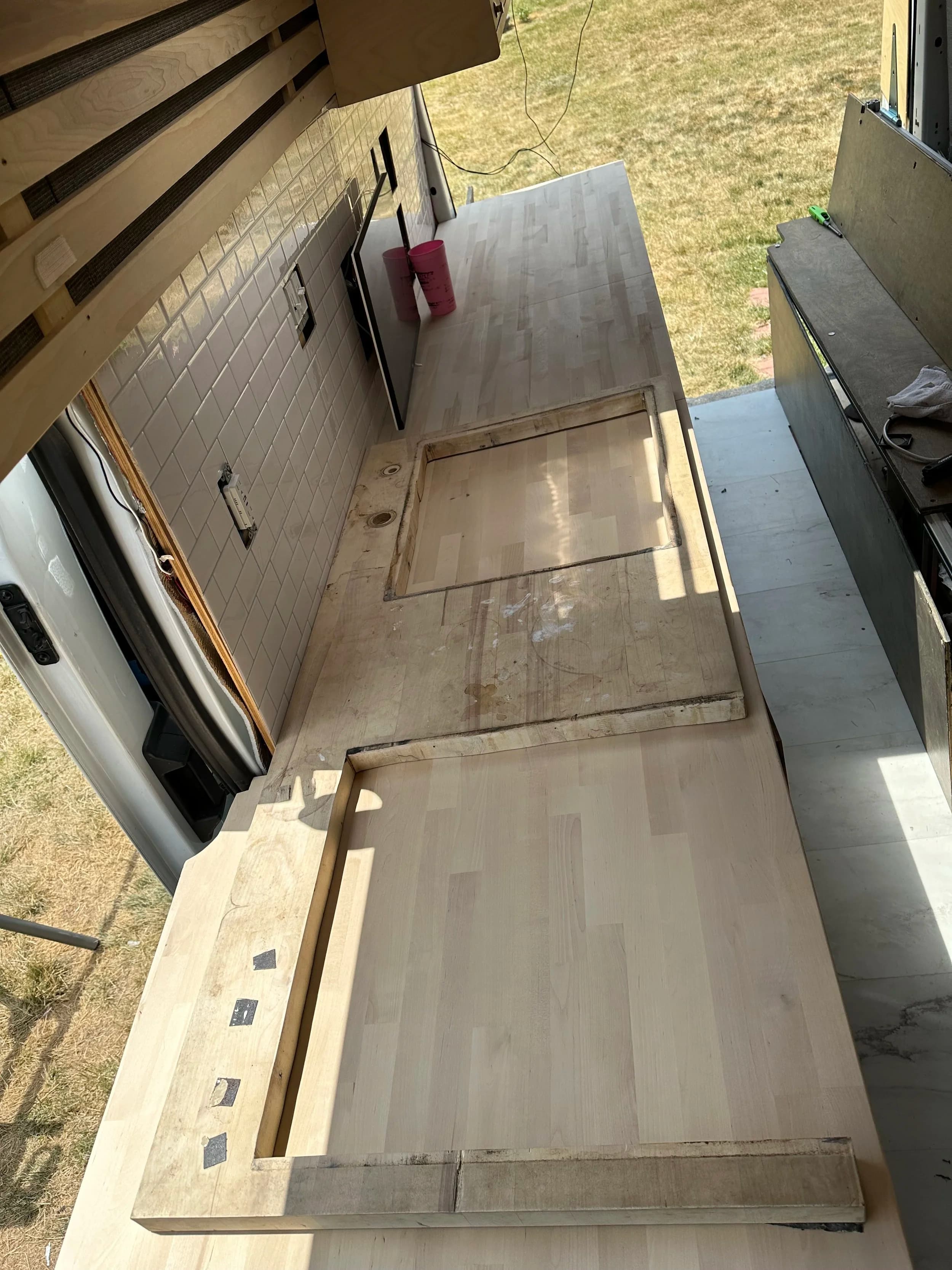 Butcher Block Overhang Extension photo 4