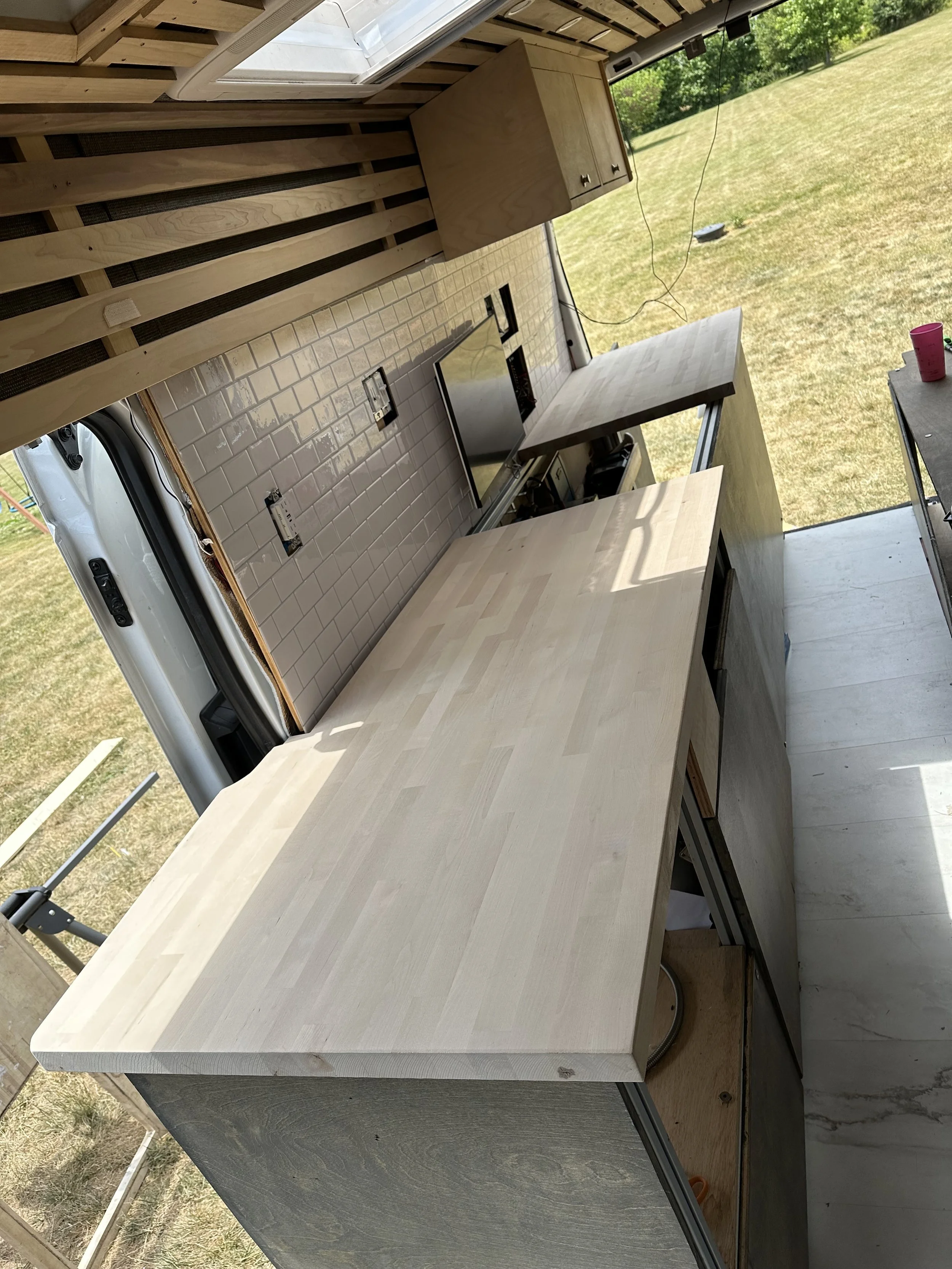 Butcher Block Overhang Extension - Photo 3