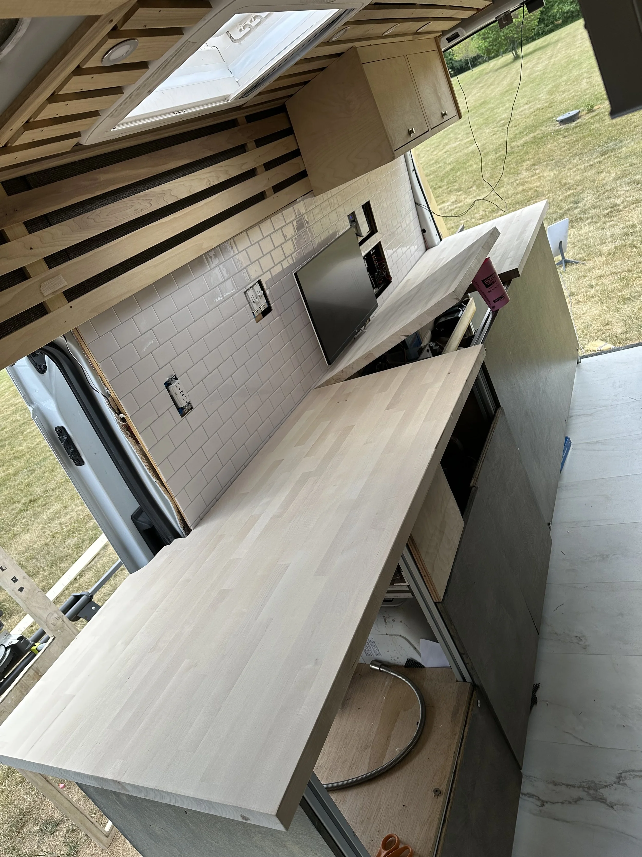 Butcher Block Overhang Extension - Photo 2